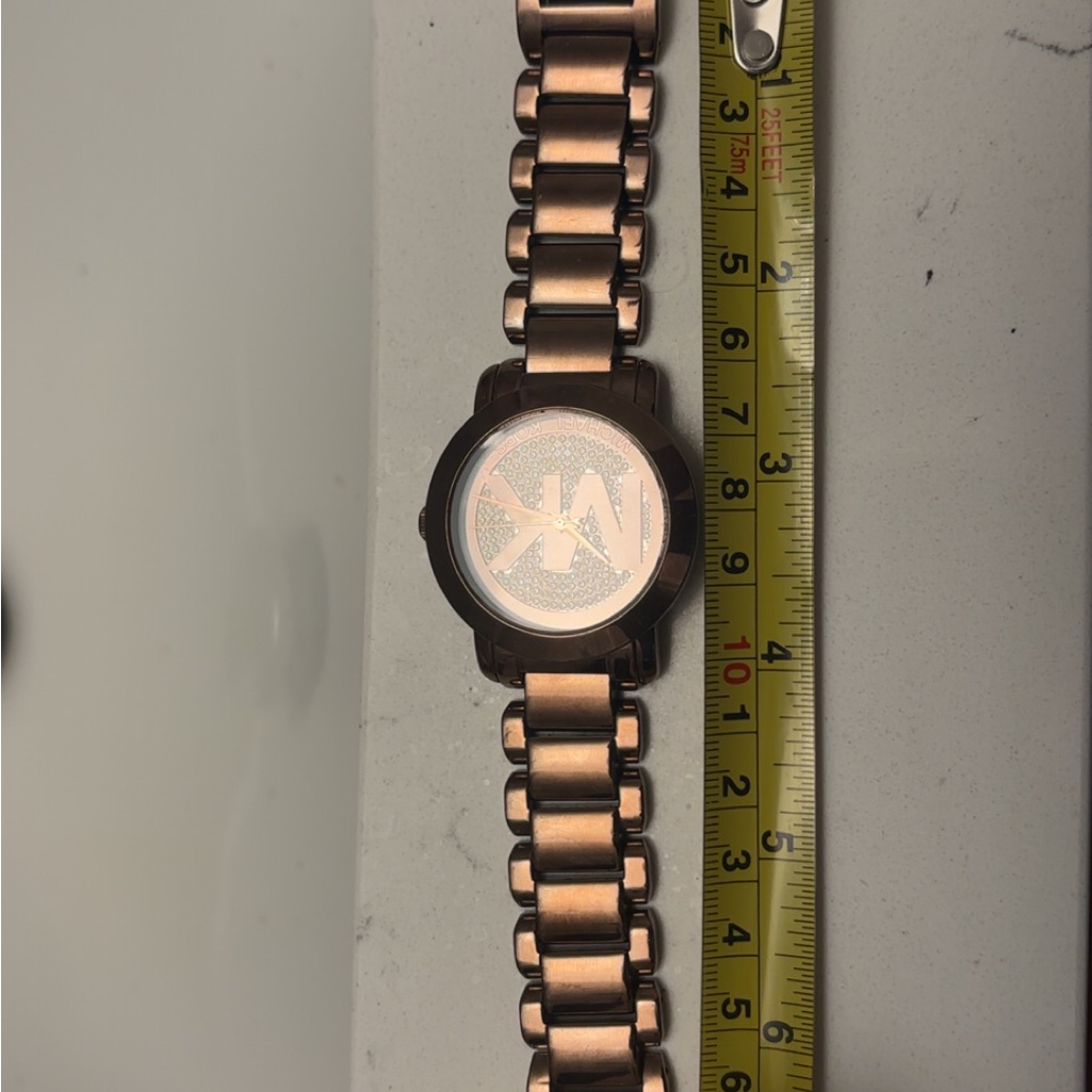 Michael Kors Metallic Rose Timepiece Michael Kors Metallic Rose Timepiece